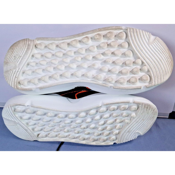 Leandro Lopes Contrast Detail Sneakers Black Orange Chunky Sole Men EU 43 US 10 main image 4